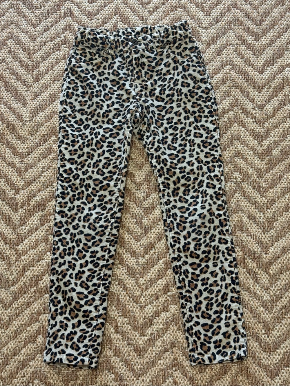 Cherokee Girl’s 6X Cheetah Print Adjustable Pants